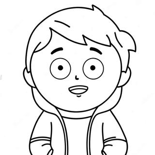 Butters South Park Coloring Page 70252-56439