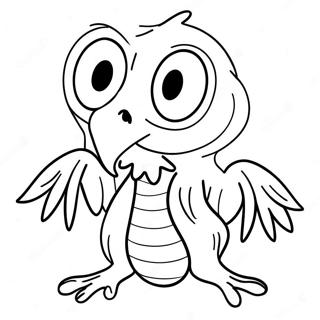 Scary Larry Coloring Pages