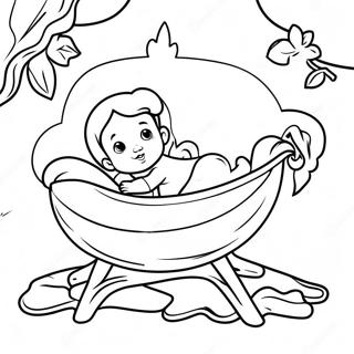 Baby Jesus In The Manger Coloring Page 70273-56457