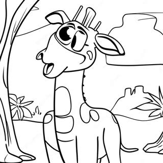 Melman Madagascar Coloring Page 70402-56563