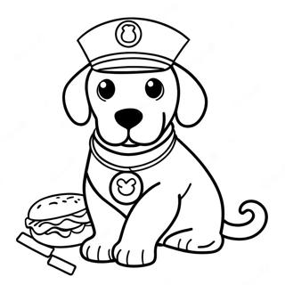 Vet Coloring Page 7041-5782