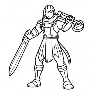 Klombo Fortnite Coloring Pages