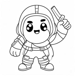 Cute Klombo Fortnite Coloring Page 70453-56608