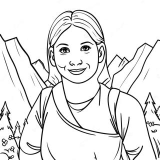 Heidi Coloring Pages