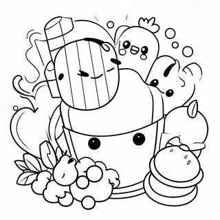 Food Chibi Coloring Page 70522-56652