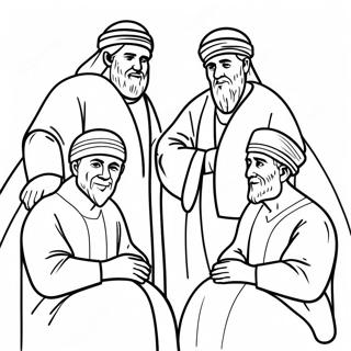 Wise Men Coloring Page 70542-56673