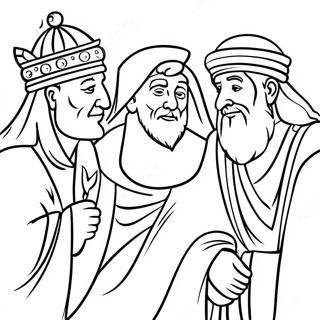 Wise Men Coloring Page 70542-56675