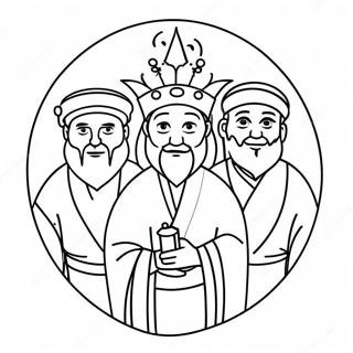 Wise Men Coloring Page 70542-56676