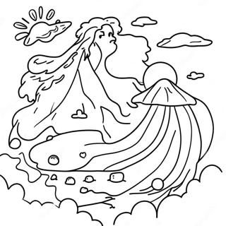 7 Days Of Creation Coloring Page 70552-56679