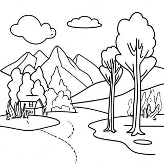 Scandinavian Coloring Pages