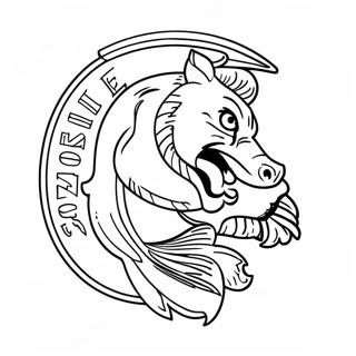 Fsu Logo Coloring Page 70602-56719