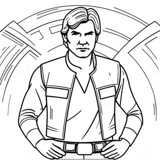 Han Solo Coloring Pages