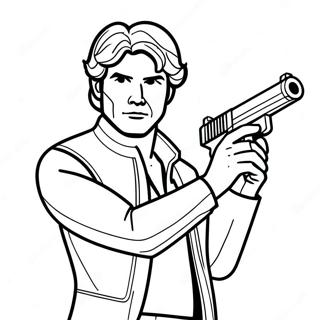 Han Solo Coloring Pages