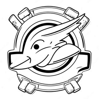 Mighty Ducks Team Logo Coloring Page 70662-56764