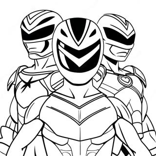 Power Ranger Coloring Page 70702-56800