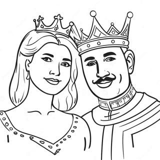 King And Queen Coloring Page 70712-56808