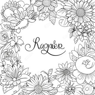 Personalized Name Coloring Page 7071-5806