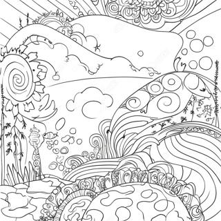 Worlds Within Worlds Finished Coloring Pages