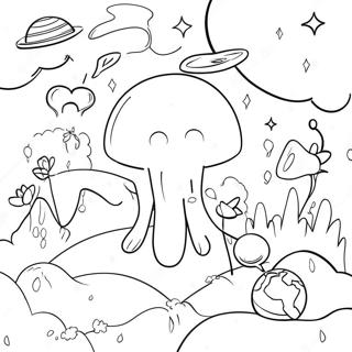 Colorful Worlds Within Worlds Finished Coloring Page 70783-56865