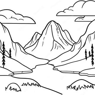 Land Coloring Pages