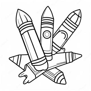 Crayon Coloring Pages