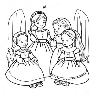 Little Women Coloring Pages