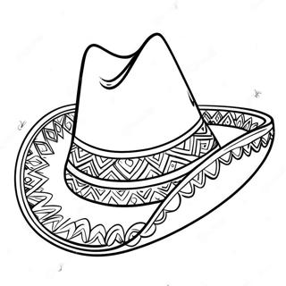 Sombrero Coloring Page 70862-56926