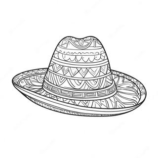 Sombrero Coloring Page 70862-56927