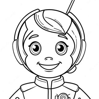 Miles From Tomorrowland Coloring Pages