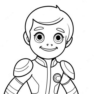 Miles From Tomorrowland Coloring Page 70882-56942