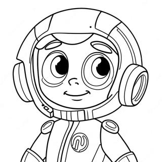 Miles From Tomorrowland Coloring Page 70882-56943