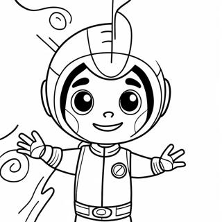 Miles From Tomorrowland Flying Adventure Coloring Page 70883-56946