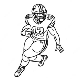 Alvin Kamara Coloring Pages