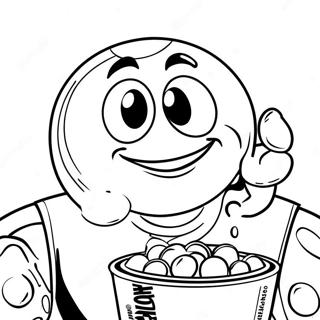 M M Coloring Page 7091-5824