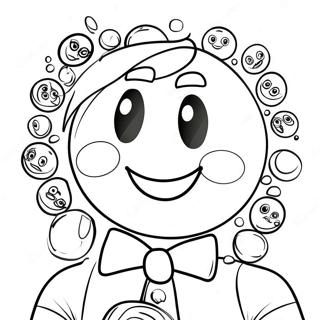 Colorful M M Characters Coloring Page 7092-5825