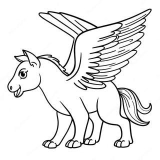 Hippogriff Coloring Page 70962-57010