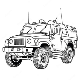 Military Camo Vehicle Coloring Page 71013-57047