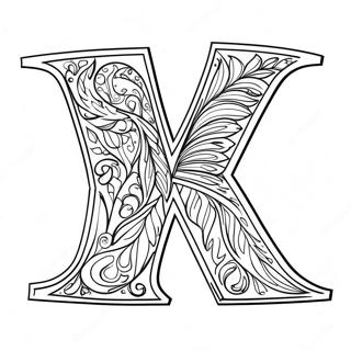 Letter V Coloring Pages