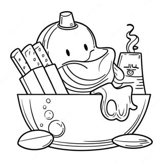 Hygiene Coloring Pages