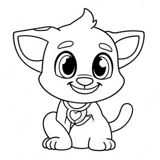 Talking Tom Hero Coloring Page 71032-57064