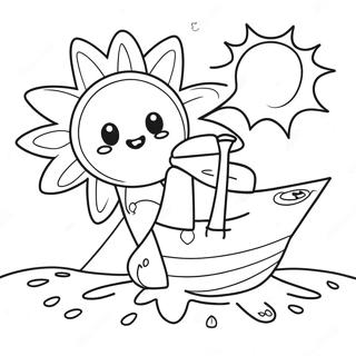 Have A Great Day Sunshine Coloring Page 71042-57075