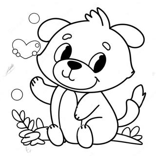 Have A Great Day Happy Animals Coloring Page 71043-57071