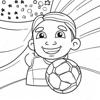 Usa Soccer Coloring Page 71062-57092