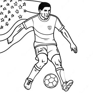 Usa Soccer Coloring Pages