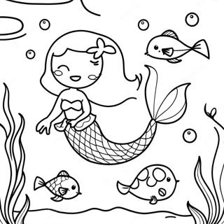 Mermaid Dolphin Coloring Pages