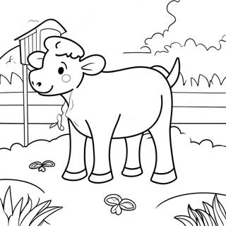 Click Clack Moo Farm Activities Coloring Page 71082-57104