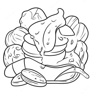 Colorful Pan Dulce Bakery Scene Coloring Page 71103-57123