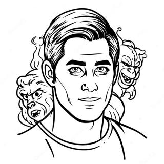 Teen Wolf Coloring Page 71112-57128