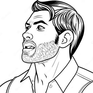 Derek Hale Howling Coloring Page 71113-57129