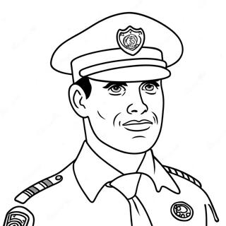 Adventurous Officer Buckle Coloring Page 71143-57154